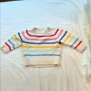 Primary Striped Cotton Baby Sweater